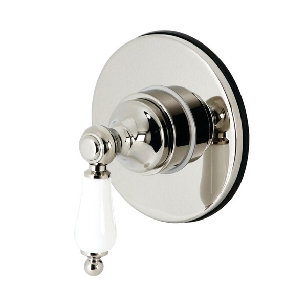 Kingston Brass KS3036PL Single-Handle Three-Way Diverter Valve with Trim Kit, Polished Nickel KS3036PL - main